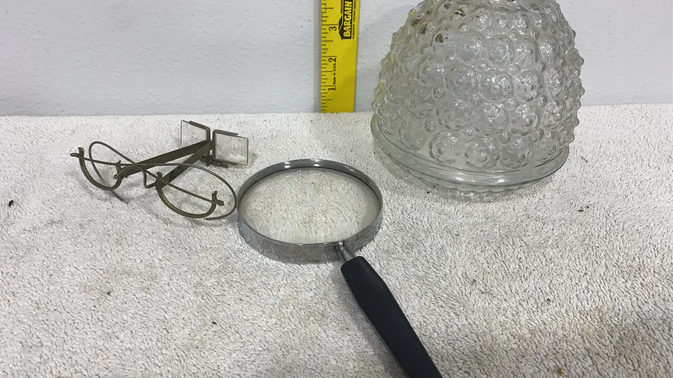 Vintage Reading Glasses/Magnifying glass