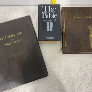 Vintage Religious Books & Audio Cassette Collection