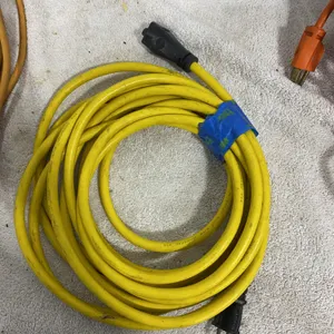 Heavy-Duty Yellow Sub-Feed/Generator Utility Cord