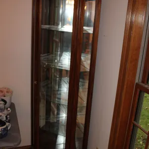 Corner Curio Cabinet