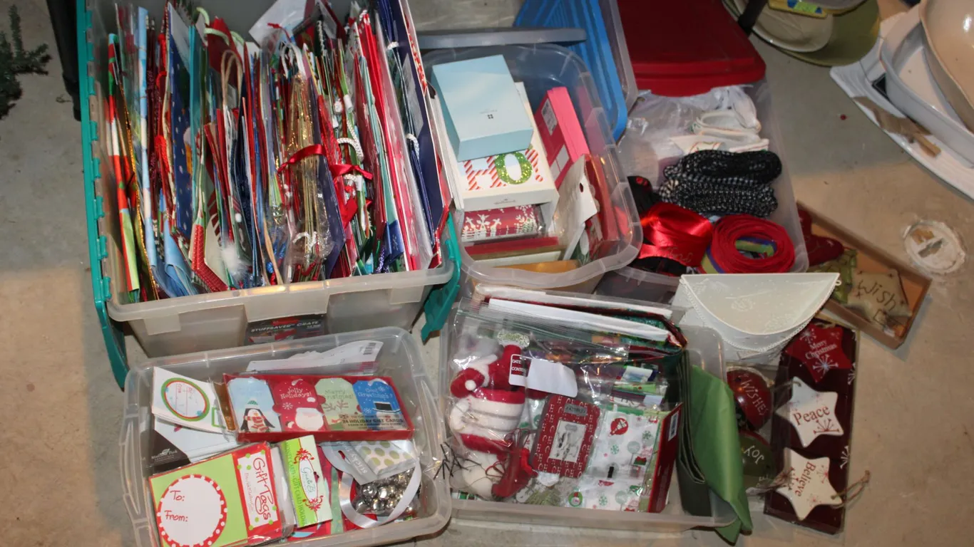 Christmas Wrapping Supplies
