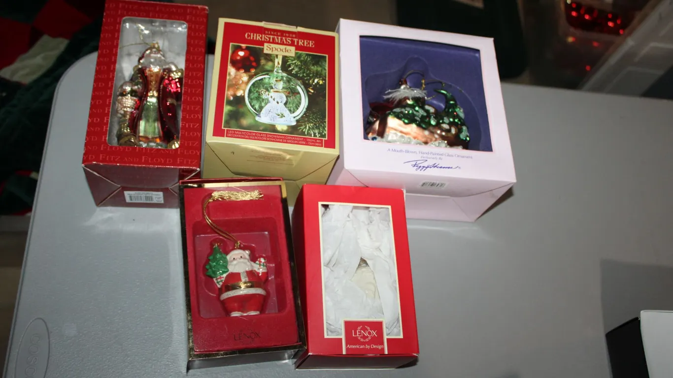 Lenox Christmas Ornaments