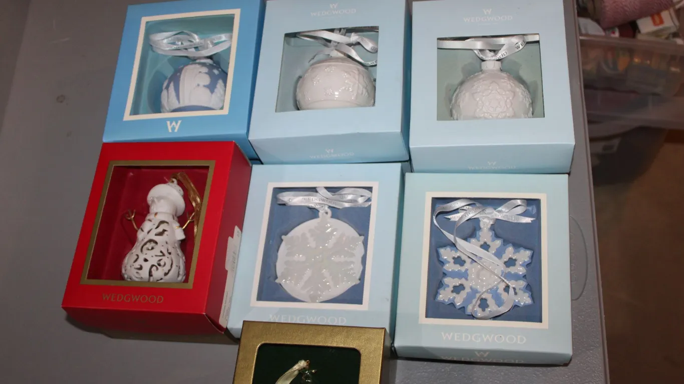 Wedgwood Christmas Ornaments