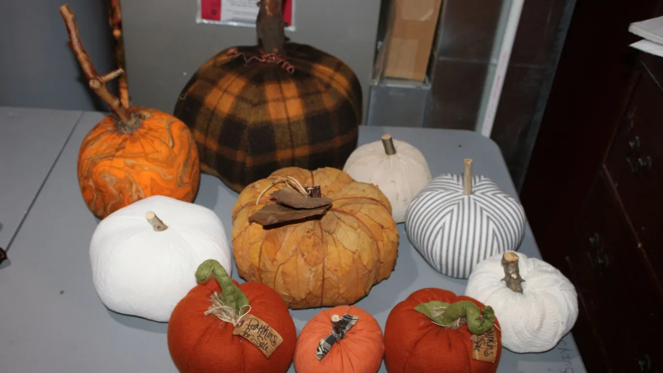 Fabric Pumpkins