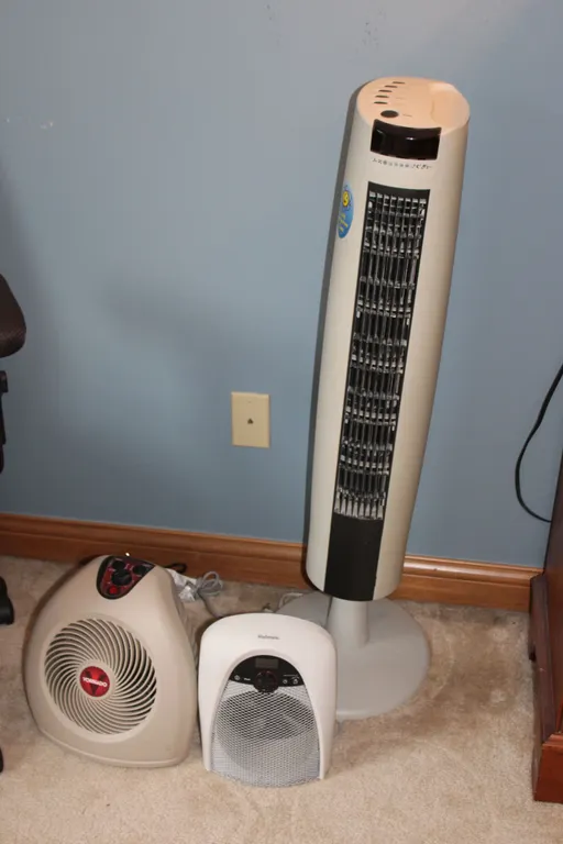 Tower Fan & Space Heaters
