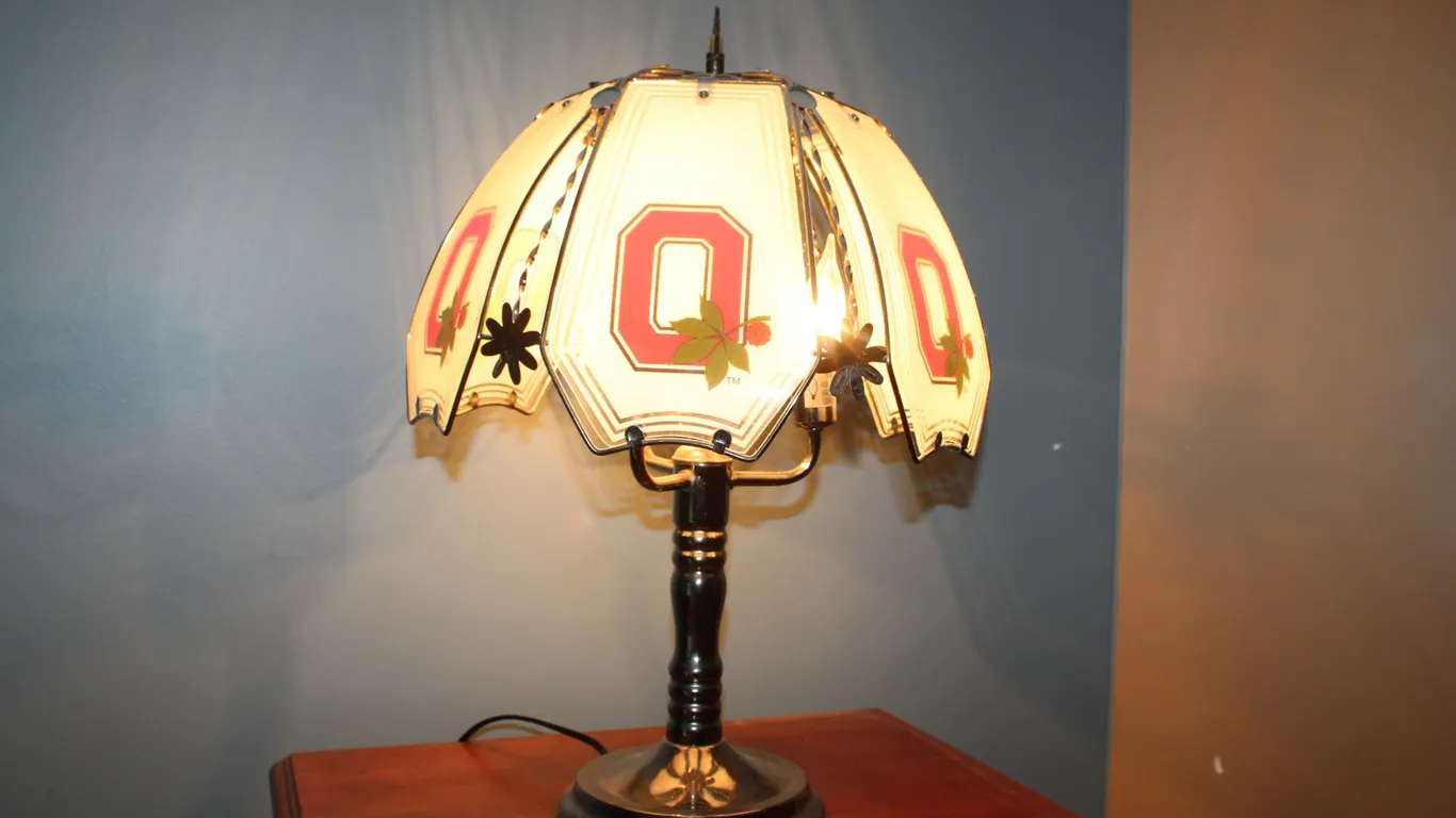 Ohio State Buckeyes Lamp