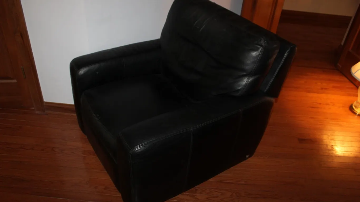 Black Leather Chair
