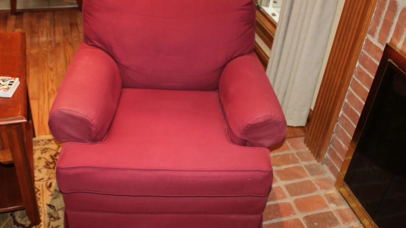 Conover Red Club Chair