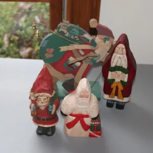 Santa Figurines