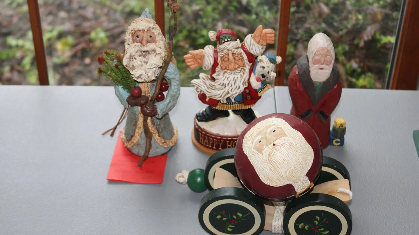 Santa Figurines