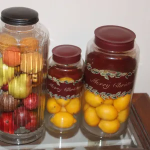 Decorative Fruit Jars