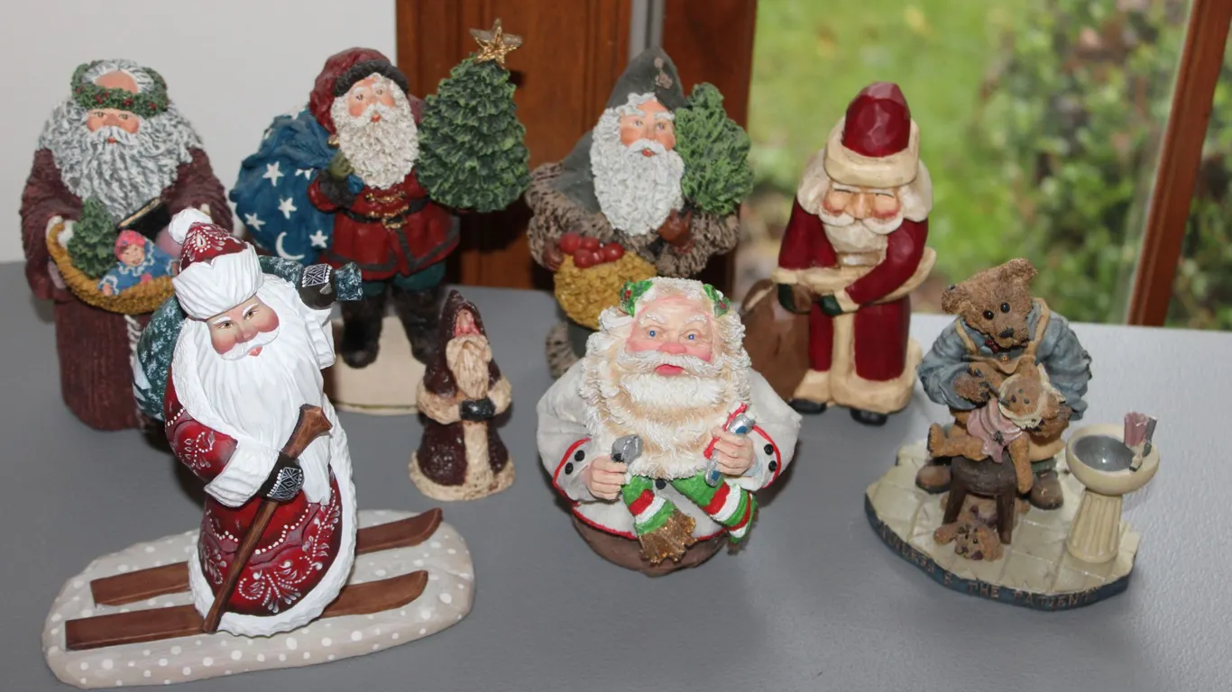 Santa Figurines