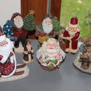 Santa Figurines