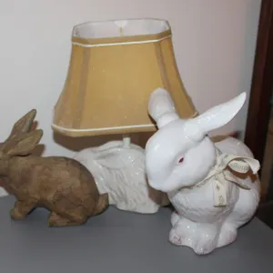 Rabbit Décor & Lamp