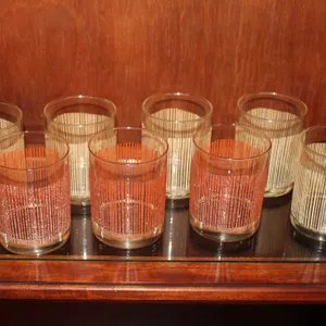 George Briard Striped Glasses
