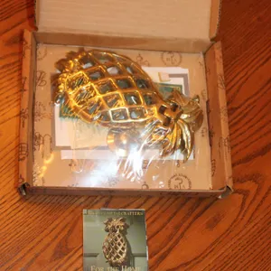 Virginia Metalcrafters Pineapple Door Knocker