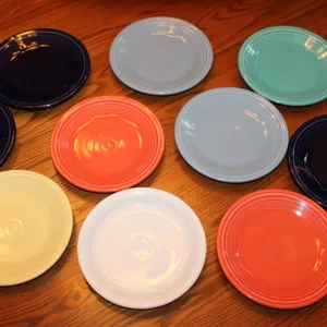 Fiesta Dessert6 Plates