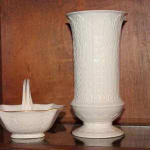 Lenox Vase & Basket