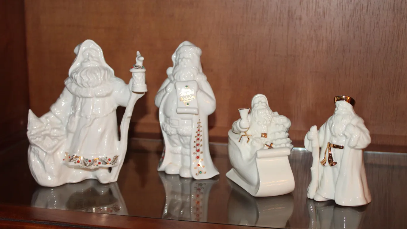 Lenox Santa Figurines
