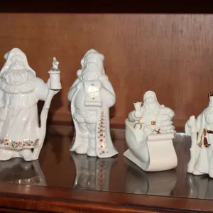 Lenox Santa Figurines