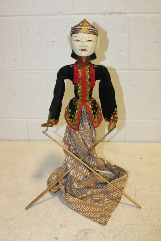 Indonesian Wayang Puppet
