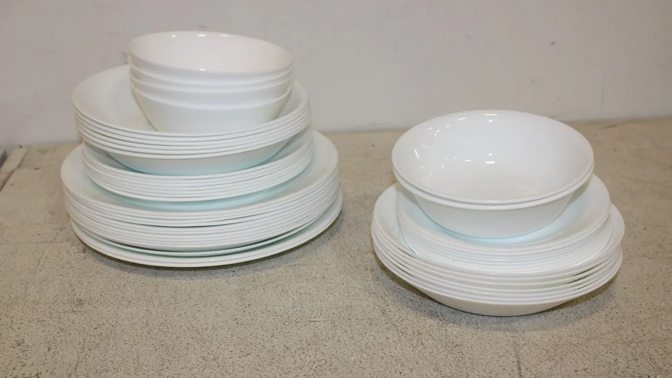 White Dinnerware