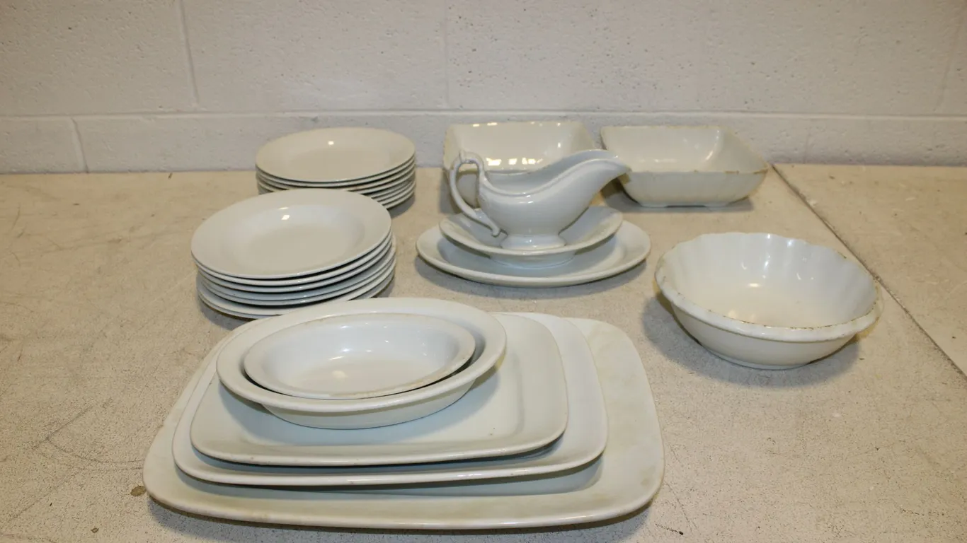 White Dinnerware