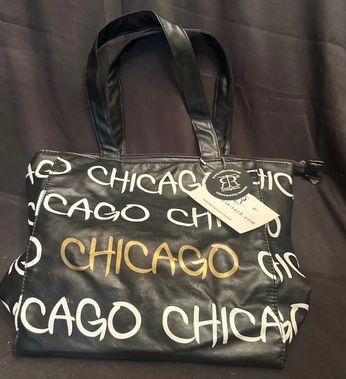 Robin Ruth Chicago-Themed Tote Bag With Branding