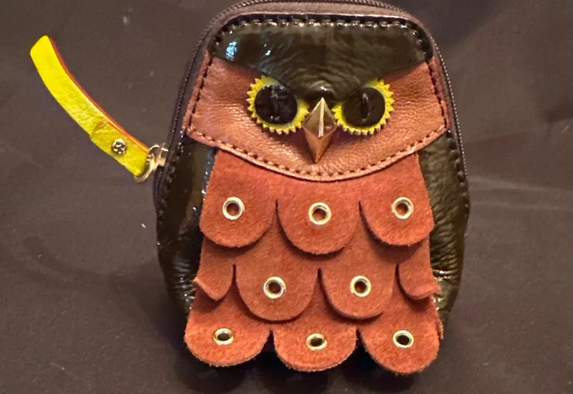 Kate Spade New York Owl-Shaped Coin Purse