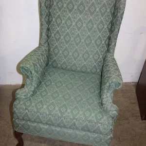 Queen Anne Wingback Chair