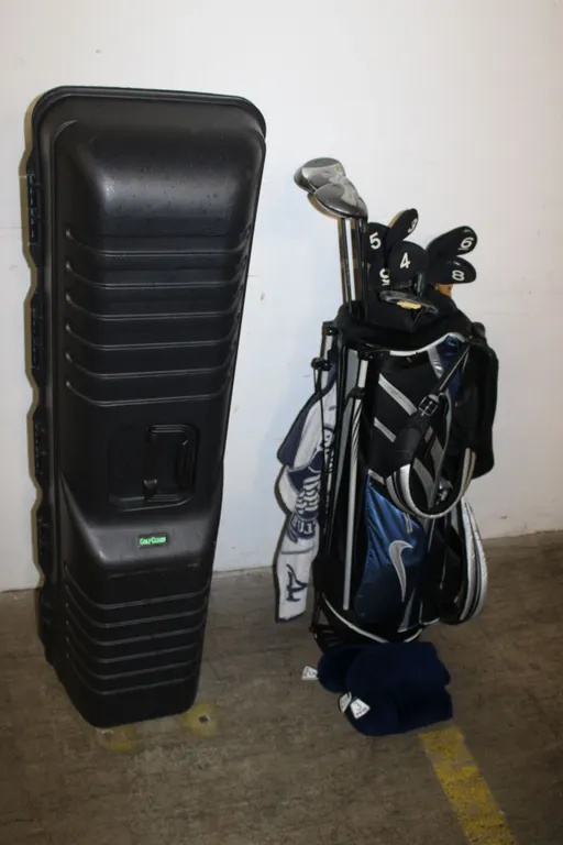 Golf Clubs & Case