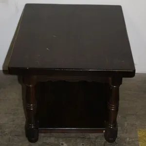 Wood End Table