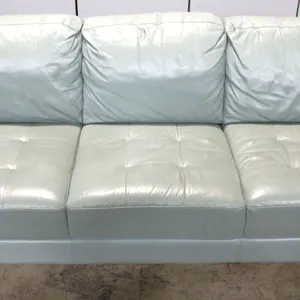 Upholstered Sofa with Four Decorative Cushions
