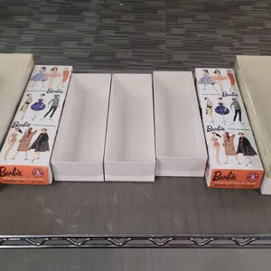 2 Barbie Stock No 850 Doll Boxes Mattel Reproduction plus 5 other Doll Boxes (All Empty)