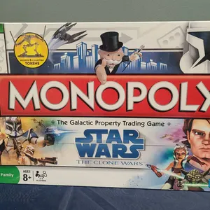 Monopoly Star Wars The Clone Wars Parker Brothers 2008