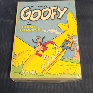 Walt Disney Goofy in Giant Trouble Big Little Book Sealed