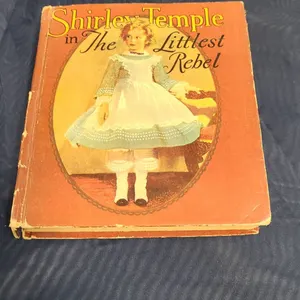 Shirley Temple in The Littlest Rebel Saalfield Publishing Book