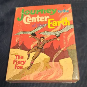 Whitman Big Little Book Journey to the Center of the Earth