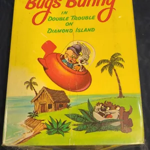 Bugs Bunny Double Trouble on Diamond Island Big Little Book