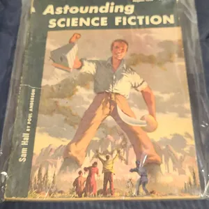 Astounding Science Fiction August 1953 Poul Anderson Issue