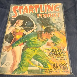 Startling Stories Pulp Comic May 1949 Black Galaxy Simak