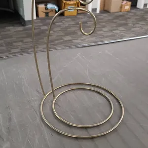 Metal Wire Spiral Ornament or Pocket Watch Display Stand