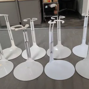 8 White Metal Eyewear Display Stands