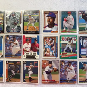 Baseball Cards-Double Sided Sleeve (2 sets) Mixed Lots