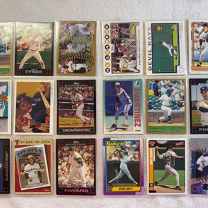 Baseball Cards-Double Sided Sleeve (2 sets) Mixed Lots