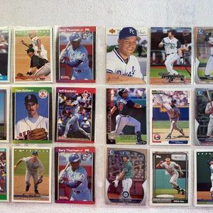 Baseball Cards-Double Sided Sleeve (2 sets) Mixed Lots