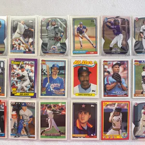 Baseball Cards-Double Sided Sleeve (2 sets) Mixed Lots