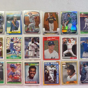 Baseball Cards-Double Sided Sleeve (2 sets) Mixed Lots