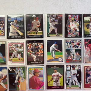 Baseball Cards-Double Sided Sleeve (2 sets) Mixed Lots
