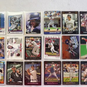 Baseball Cards-Double Sided Sleeve (2 sets) Mixed Lots